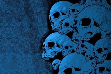 Pic New Posts: Skull Wallpapers Borders