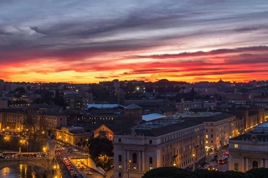 Download Wallpapers 3840x1200 Rome, Italy, Vatican City, Citta ...