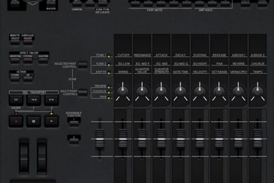 Synthesizer Wallpapers For iPhone 4/4S Bluespeaker