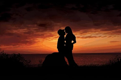 Love Wallpapers Beach Evening Of Romantic Desktop Wallpapers ...