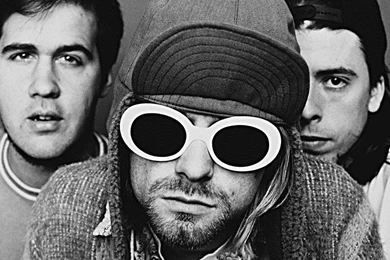 Nirvana Closeup B&W HD Wallpapers Cool Wallpapers
