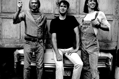 Nirvana Anton Corbijn B&W HD Wallpapers Cool Wallpapers