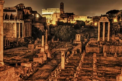 Ancient Roman Forum iPad 3,4 & Air Wallpapers