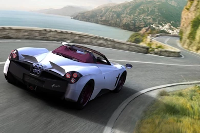 PAGANI HUAYRA ROADSTER WALLPAPER (