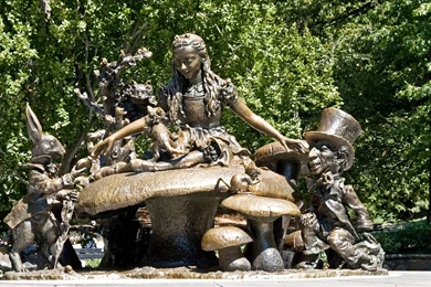 Alices Adventures In Wonderland Monument Central Park New York ...