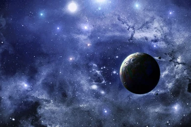 3D Universe Planets HD Widescreen Desktop Wallpapers