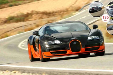 Bugatti Veyron Super Sport Orange & Black