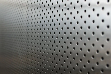 Download Wallpapers 2560x1440 Metal, Points, Holes, Silver ...