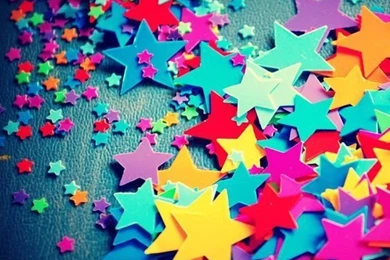 Many Colorful Stars On The Floor Free Backgrounds Colorful HD ...