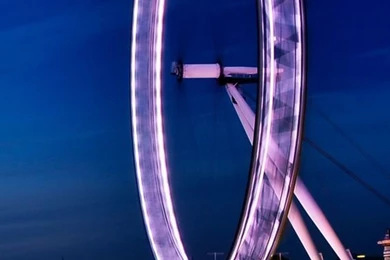 London Eye At Night iPhone 5 Wallpapers