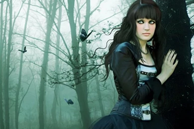 GOTHIC GIRL WALLPAPER (