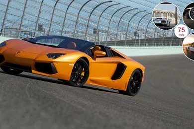 2014 Lamborghini Aventador LP 700 4 Roadster Front