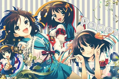 Haruhi Suzumiya Wallpapers By Blubbaz On DeviantArt