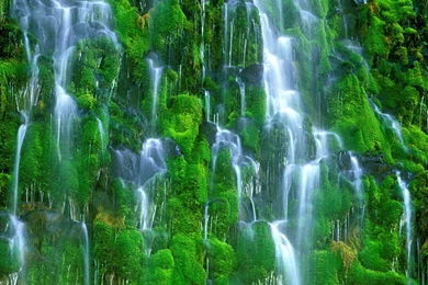 Mossbrae Waterfalls California Free Desktop Backgrounds Free ...