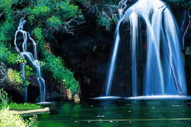 Waterfall HD Backgrounds