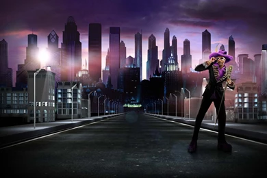 Download Wallpapers 2560x1440 Saints Row, Character, Road, City ...