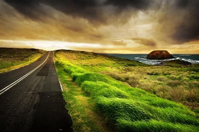 Road West Hdr Wallpapers