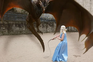 Dany And Drogon Meereen By CerseiDM On DeviantArt