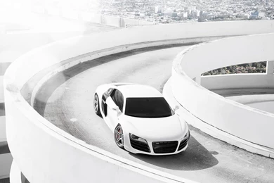 Audi R8 White Wallpapers
