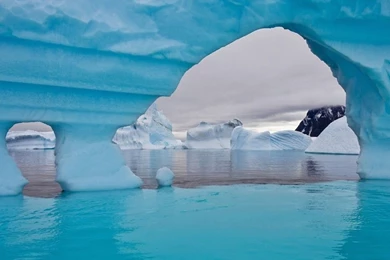 B9BAC5 Color Wallpapers: Arctic Ocean Snow Blue Oceans Ice Nature ...