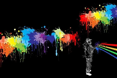 Black Graffiti Wallpapers Full HD