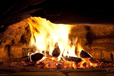 HD Fireplace Wallpapers