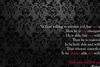 Epicurus Quote 1920x1080 Digital Art Wallpaper.