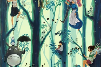 Download Wallpapers Anime, Anime, Hayao Miyazaki, Princess Mononoke ...