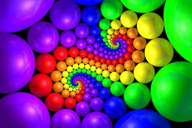 1440x1280px Colorful Ball Live Hd Wallpapers