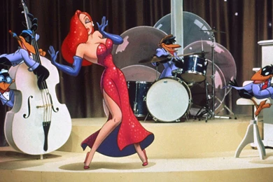 Jessica Rabbit Who Framed Roger Rabbit Full Body Wallpaper.