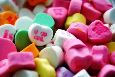 Valentines Heart Candy Wallpapers