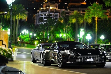 Aston Martin One 77 Black Britain Luxury Distinguished Super ...