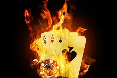 Flaming Poker Cards Wallpapers Free Desktop Backgrounds And Wallpapers