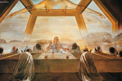 Drawing & Painting: Dali The Last Supper, Desktop Wallpapers Nr ...