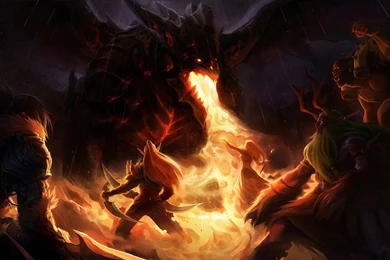 World Of Warcraft WoW Deathwing Fantasy Video Dark Creatures ...