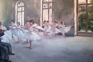 Edgar Degas Ballet Rehearsal Reproduction By Igson93 On DeviantArt