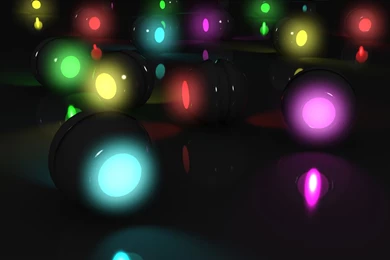 Dark Lights New Year Wallpapers