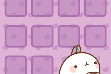 Molang iPhone Theme & Wallpapers