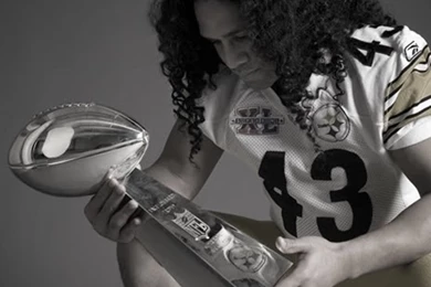 Troy Polamalu Superbowl Champion Steelers Streetball