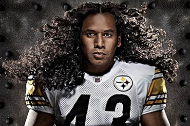 Troy Polamalu Hair Streetball