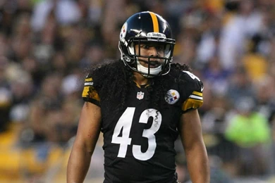 Who Better Than Troy Polamalu To Get In His Teammates Faces?