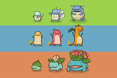 Blastoise Bulbasaur Charizard Charmander Charmeleon Wallpapers ...