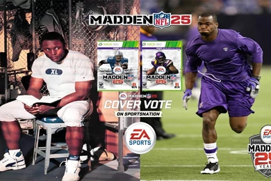 Madden NFL 13 Madden 25 Cover Vote Finals Montage:Barry Sanders ...