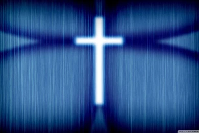 White Cross Blue Backgrounds HD Desktop Wallpapers : Widescreen ...