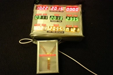 Pi + Adafruit Delorean Time Circuit And Flux Capacitor YouTube