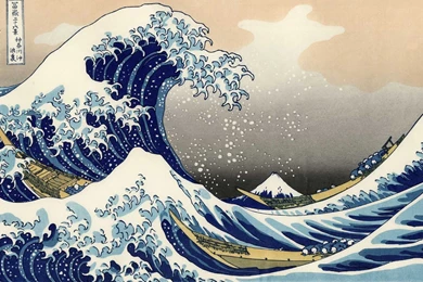 Wallpapers Katsushika Hokusai The Wave 1920 X 1200 Famous ...