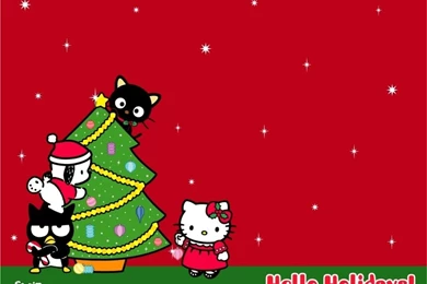 Freebies Android Live Wallpaper: Hello Kitty Christmas Cute Live ...