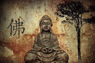 Lord Buddha Face Art HD Images And Statue Wallpapers