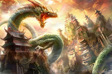 Chinese Dragon Wallpapers 3D