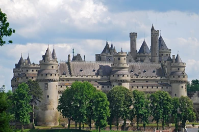 France Pierrefonds Architecture Castles Wallpapers (